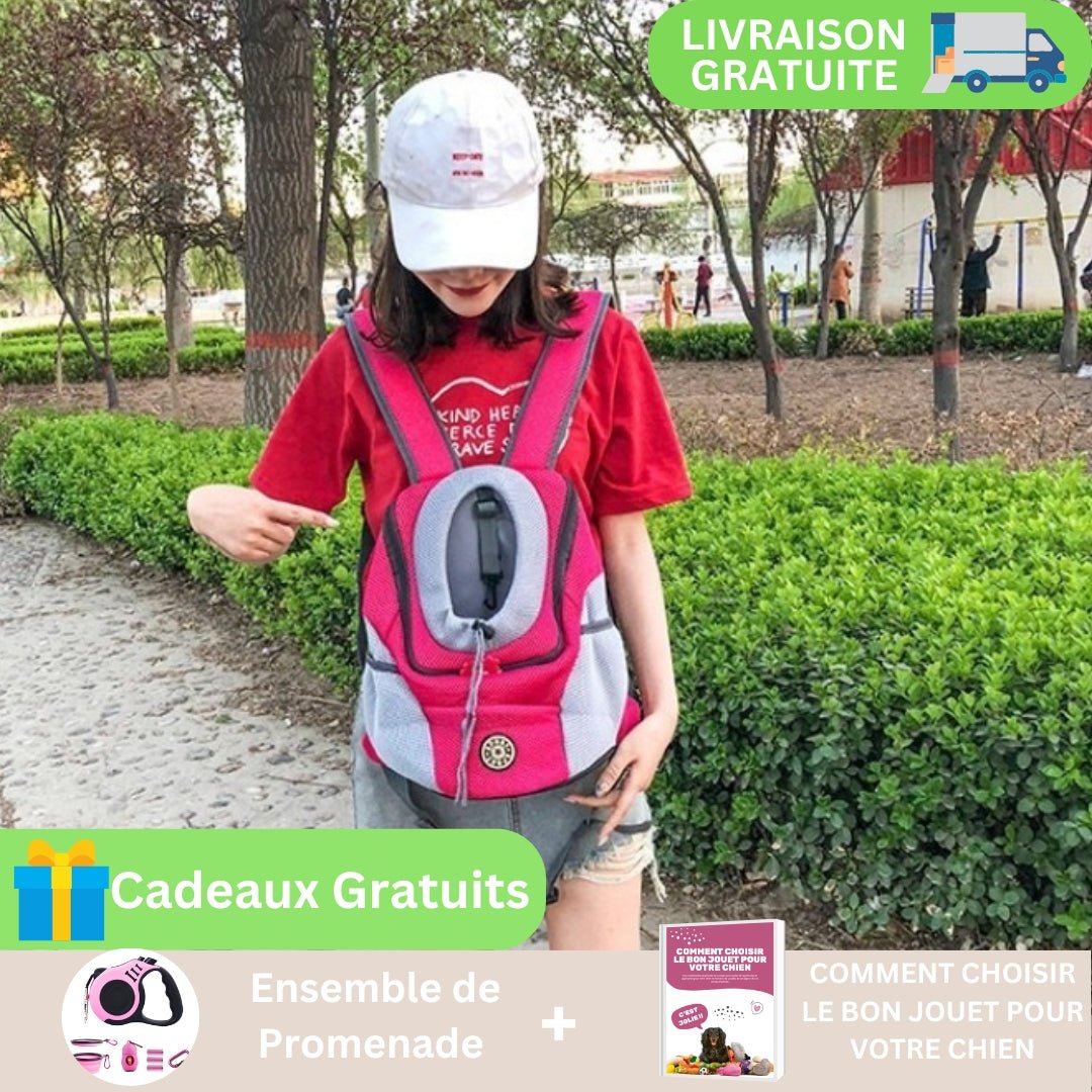 Sac de transport pour chien - PawPouch™ - Pattes Urbaines