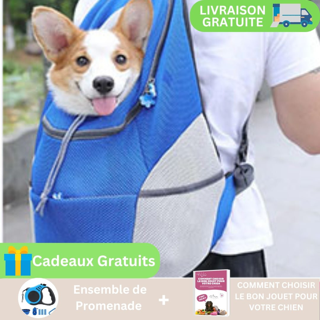 Sac de transport pour chien - PawPouch™ - Pattes Urbaines