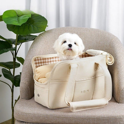 Small Dog Crossbody Bag - Pattes Urbaines